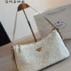 Prada Raffia Hobo Bag Style 0098