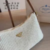 Prada Raffia Hobo Bag Style 0098