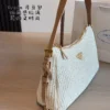 Prada Raffia Hobo Bag Style 0098