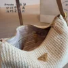 Prada Raffia Hobo Bag Style 0098