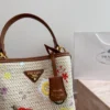 Prada Raffia Bag Style 0118