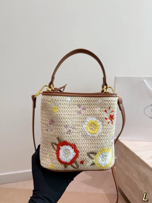 Prada Raffia Bag Style 0118