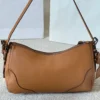 Prada Aimee Brown Leather Hobo Bag