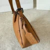 Prada Aimee Brown Leather Hobo Bag