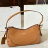 Prada Aimee Brown Leather Hobo Bag