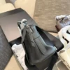 Prada White Leather Top Handle Bag Style 0151