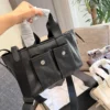 Prada White Leather Top Handle Bag Style 0151