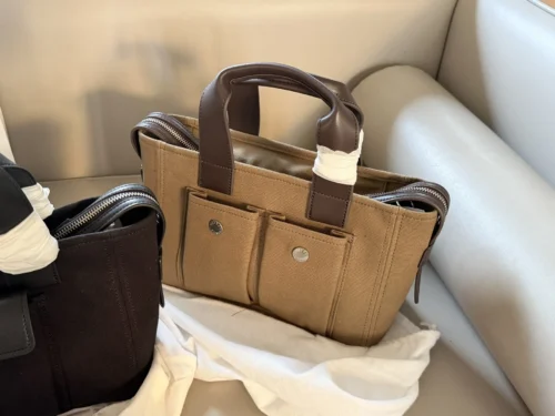 Prada Bonnie Leather Handbag Style 0170