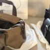 Prada Bonnie Leather Handbag Style 0170