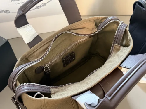 Prada Bonnie Leather Handbag Style 0170