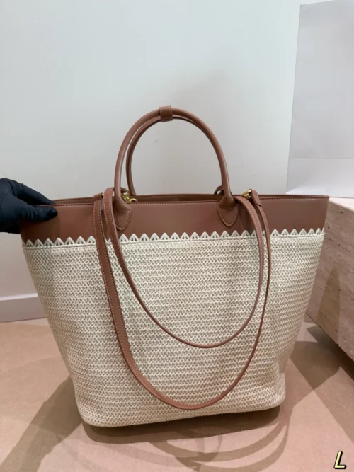 Prada Small Raffia Bucket Bag Style 0186
