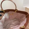 Prada Small Raffia Bucket Bag Style 0186