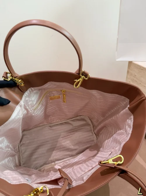 Prada Small Raffia Bucket Bag Style 0186