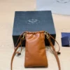 Prada Gold Leather Backpack