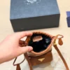 Prada Gold Leather Backpack