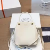 Prada Mini White Calfskin Crossbody Bag