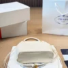 Prada Mini White Calfskin Crossbody Bag