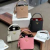 Prada Panier Leather Bucket Bag