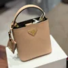 Prada Panier Leather Bucket Bag