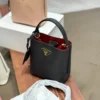 Prada Panier Leather Bucket Bag