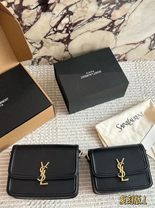 YSL Solferino Leather Bag Style 0003