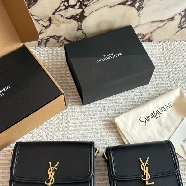 YSL Solferino Leather Bag Style 0003