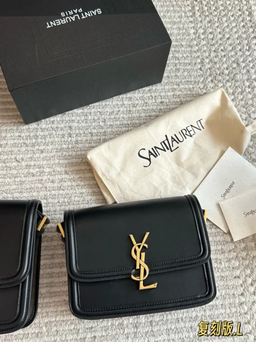 YSL Solferino Leather Bag Style 0003