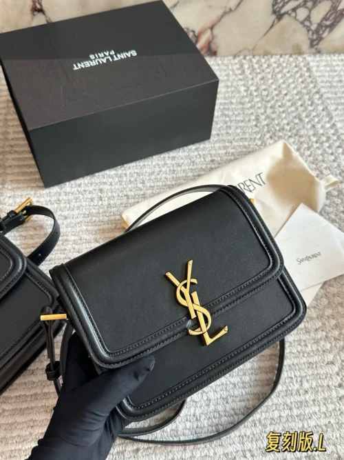 YSL Solferino Leather Bag Style 0003