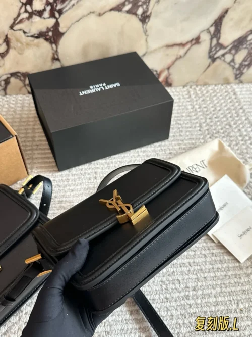 YSL Solferino Leather Bag Style 0003