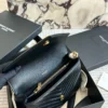 YSL Chain Leather Messenger Bag