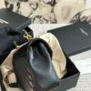 YSL Chain Leather Messenger Bag
