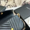 YSL Chain Leather Messenger Bag
