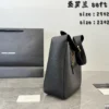 YSL Small Leather Bucket Bag