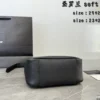 YSL Small Leather Bucket Bag