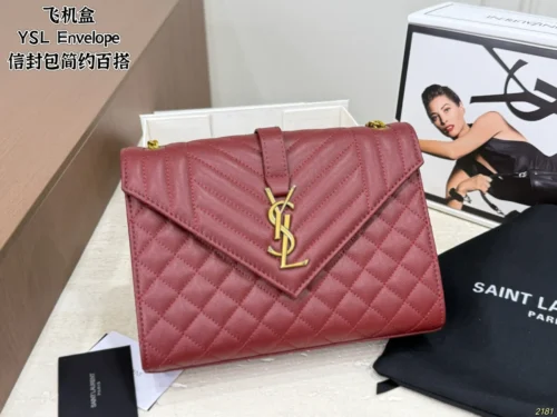YSL Envelope Crossbody Bag
