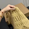 YSL Woven Raffia Tote Bag Style 0023