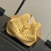 YSL Woven Raffia Tote Bag Style 0023