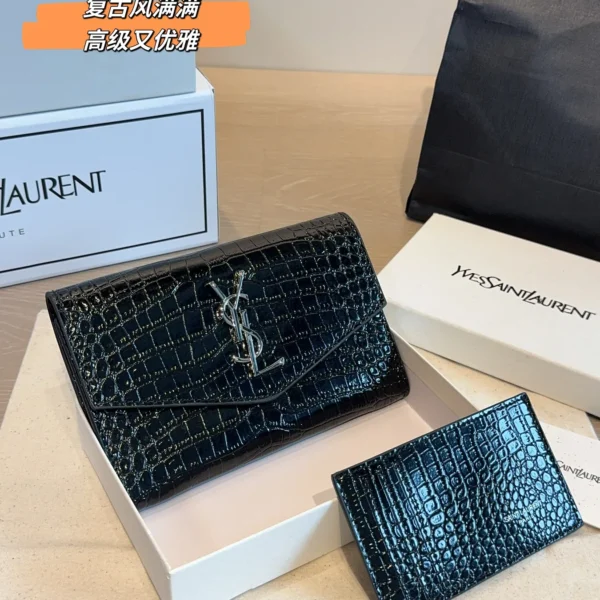 YSL Mini Chain Card Holder Style 0041