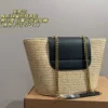 YSL Chain Raffia Crossbody Bag
