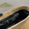 YSL Chain Raffia Crossbody Bag