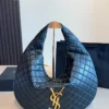 YSL Quilted Leather Hobo Bag