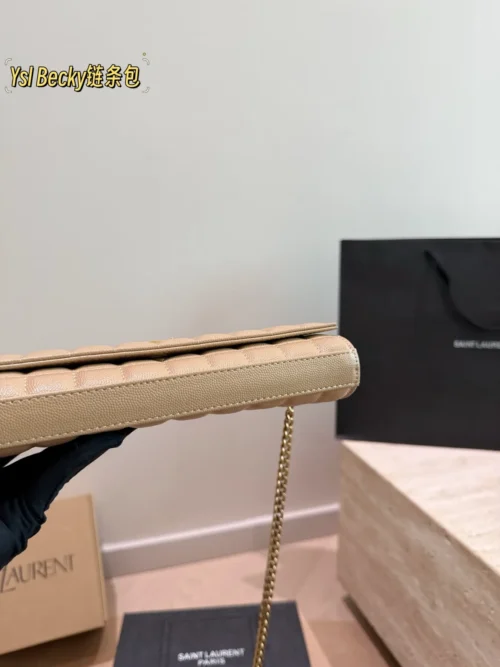 YSL Chain Lambskin Crossbody Bag