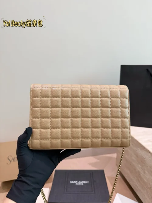 YSL Chain Lambskin Crossbody Bag