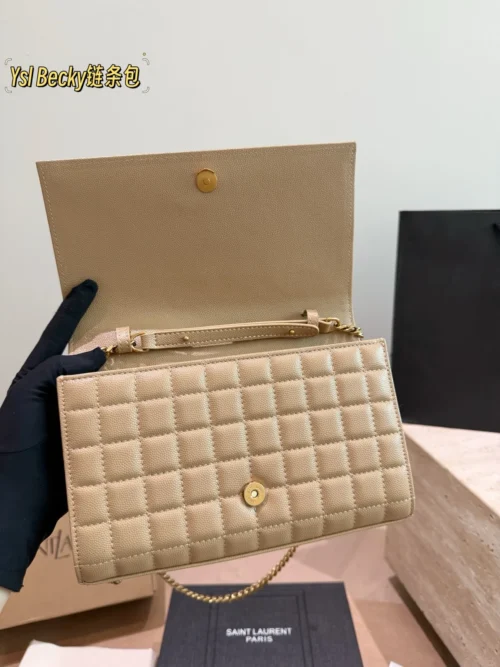 YSL Chain Lambskin Crossbody Bag