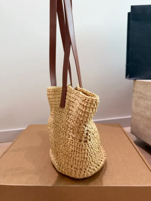 YSL Raffia Bag
