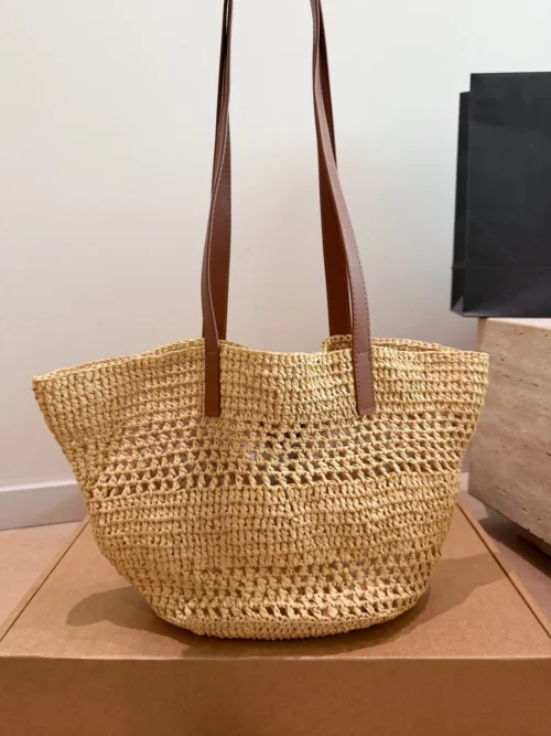 YSL Raffia Bag