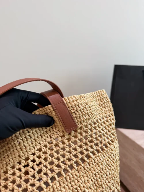 YSL Raffia Bag