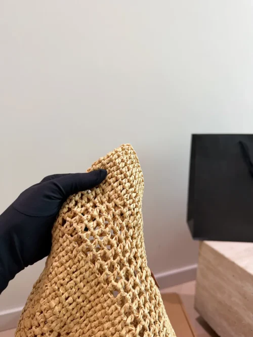 YSL Raffia Bag