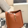 YSL Medium Black Leather Shoulder Bag