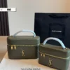 YSL Mini Black Leather Tote Bag Style 0110